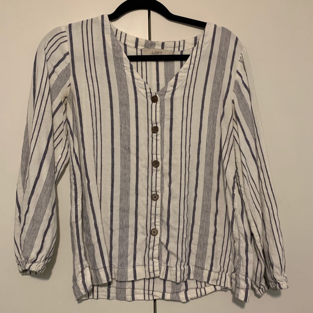 Loft linen blouse